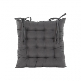 Stoelkussen38x38cmAntraciet-Annascollection
