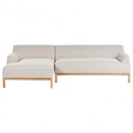 Beliani-SOSJO-Hoekbank-Lichtbeige-Rechtszijdig-Polyester