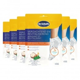 6xSchollVoetmaskerVerzachtendenRevitaliserend1paar