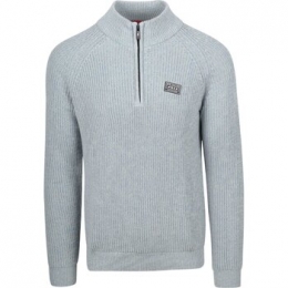 SweaterNewZealandAucklandNZAHalfZipTruiDrakeLichtblauw
