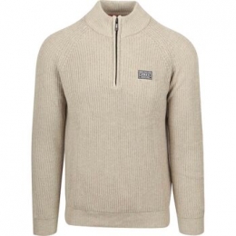 SweaterNewZealandAucklandNZAHalfZipTruiDrakeEcru
