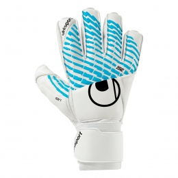UhlsportFMCybertecSoftFlexFrameKeepershandschoenenKidsWitFelblauwZwart