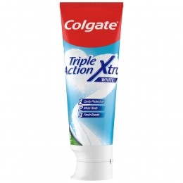 3xColgateTandpastaTripleActionXtraWhite75ml