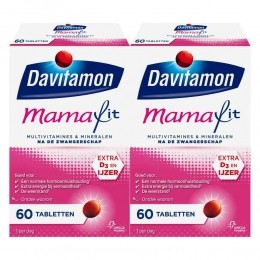 GratisVerzending2xDavitamonCompleetMamaFit60tabletten