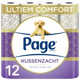 PageToiletpapierKussenzacht3-laags12stuks