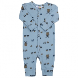 Joha-Kids36236Jumpsuit-Ondergoedmaat70grijsblauw