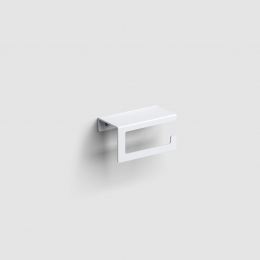 ClouFoldtoiletrolhoudermetcoverwitmat