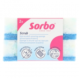 SorboRecycledSchuursponsenKrasvrij2stuks