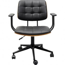 KareDesignNellyDraiibarebureaustoelzwart