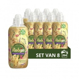 8xRobijnWasverzachterBohemianBlossom33Wasbeurten825ml