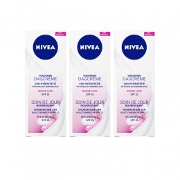 3xNiveaDagcrmeVoedendSPF1550ml