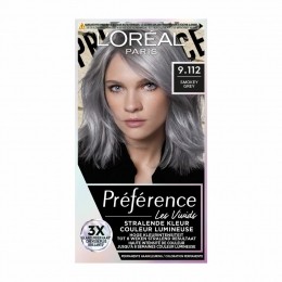 6xLOralPreferenceVividsPermanenteHaarkleuring9112SmokeyGrey