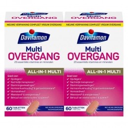 GratisVerzending2xDavitamonCompleetVrouwOvergangMultivitamine60tabletten