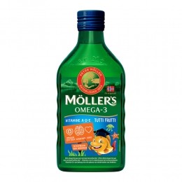 GratisVerzending2xMollersOmega-3TuttiFrutti250ml