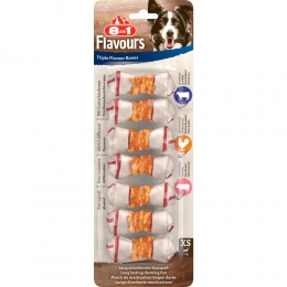 6x8in1TripleFlavourBonesXS7stuks