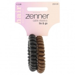 3xZennerCableElastiekenBruin2stuks