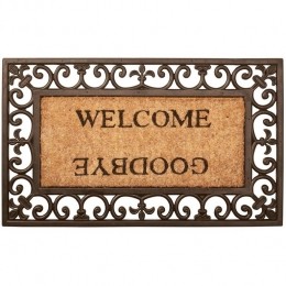 EsschertDesignDeurmatWelcomeGoodbyerubberRB12