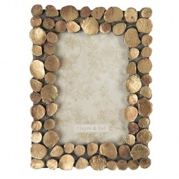 ClayreEefFotolijst10x15cmBruinKunststof