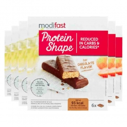 6xModifastProteinShapeReepChocolade6x27gr