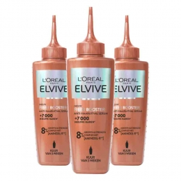 3xLOralElviveFiberBoosterAnti-HaaruitvalSerum102ml