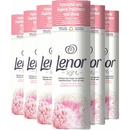 6xLenorIn-washGeurboosterZijdebloesemPioenroos19wasbeurten235gr