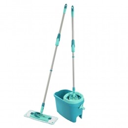LeifheitCleanTwistVloerwisserDweilSetCompleetMKlittenbandErgo33cm