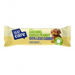 10xWeCareLowerCarbBarCaramelChocoPeanut35gr