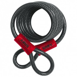 ABUS-Schlaufenseil1850-Fietsslotmaat185cmgrijs
