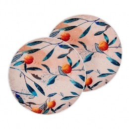 Beliani-PIALPETTA-Tuinkussenset2-Meerkleurig-40cm-Polyester