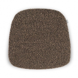 NolonFemStoelkussenBouclBruin