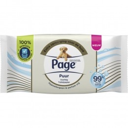 12xPageVochtigToiletpapierPuur38stuks