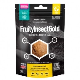 ArcadiaAquadistriearthprojellypotgoldfruityinsectgold50gram-Aquadistri