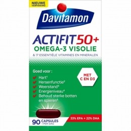 GratisVerzending4xDavitamonActifit50Omega-3Visolie90capsules