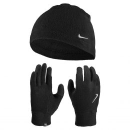 NikeFleeceHatAndGloveSetHeren