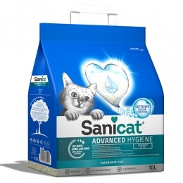 SanicatKattenbakvullingAdvancedHygiene10liter