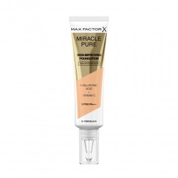 3xMaxFactorMiraclePureFoundation30Porcelain30ml
