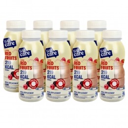 8xWeCareMealReplacementDrinkRedFruits236ml