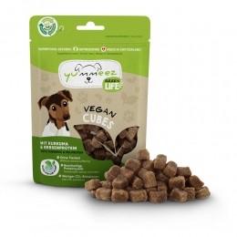 YummeezGreenLifeCubesHondensnackVegan100gr