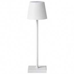 Beliani-BACEIRO-Tafellamp-Wit-Aluminium