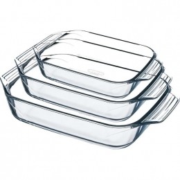 Pyrex-IrresistibleOvenschaal-Setvan3Stuks-Glas-Pyrex