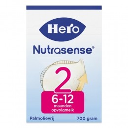 3xHeroNutrasenseOpvolgmelk26-12mnd700gr