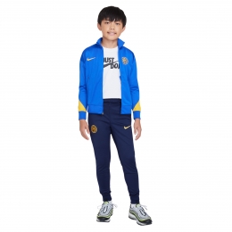 NikeInterMilanStrikeTrainingspakFull-Zip2024-2025KidsBlauwDonkerblauwGoud