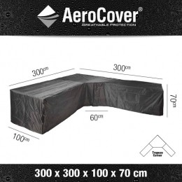 LoungesethoeshoekL-vormtrapeze300x300x100x70-Aerocover