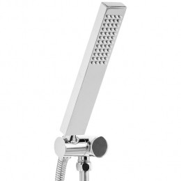 Beliani-TABACAL-Handdouche-Zilver-Messing