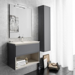 FOCCOVeronicaspiegellampchroom30cmLED
