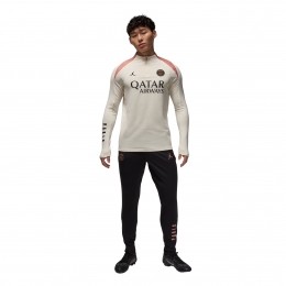 NikeParisSaint-GermainxJordanStrikeTrainingspak14-Zip2024-2025GebrokenWitZwartRoze