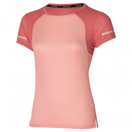 MizunoDryAeroFlowTeeApricotBlushDamesMaatXL