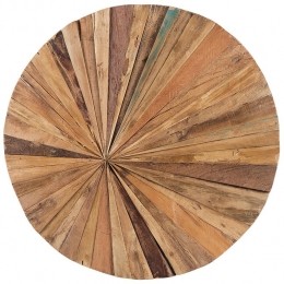 Beliani-MORELIA-Wanddecoratie-Lichtehoutkleur-Teakhout