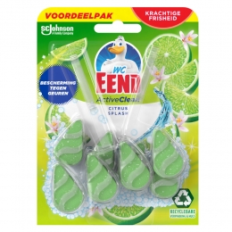 WCEendToiletblokActiveCleanDuopackCitrus2stuks