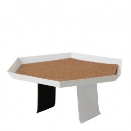 DGMsOwnarmleuningdienblad-Hexagon35x30cm-Wit